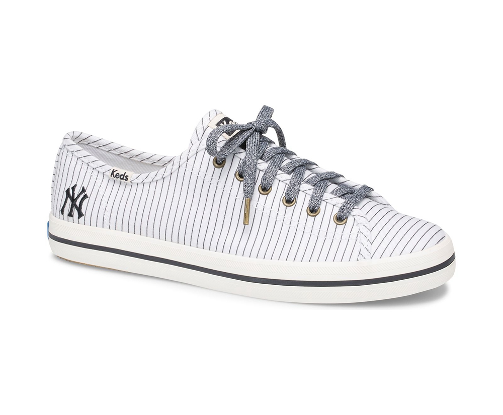 Keds Sneakers White - Kickstart MLB® - Womens MFXVGE-485